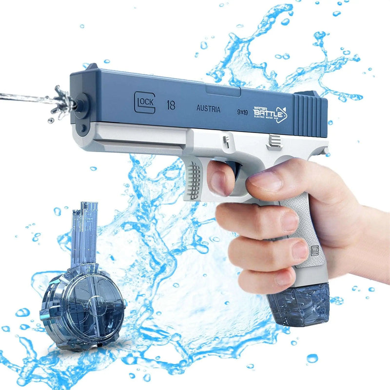 Arma de Agua Pistola Glock WaterBattle de Alta Pressão [OFERTA]