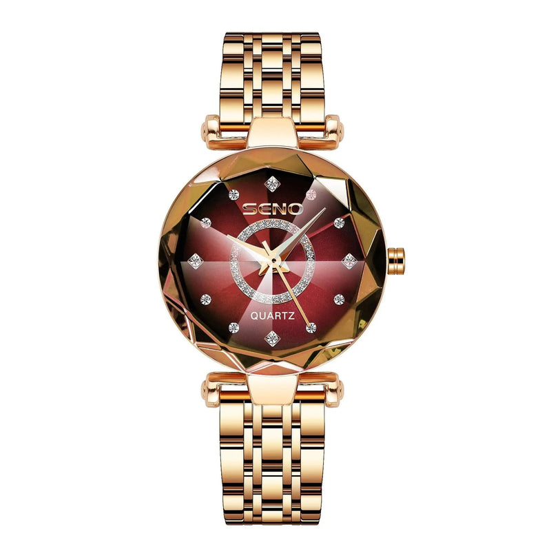 Relógio Feminino de Quartzo Luxe Lady - Elegância e sofisticação
