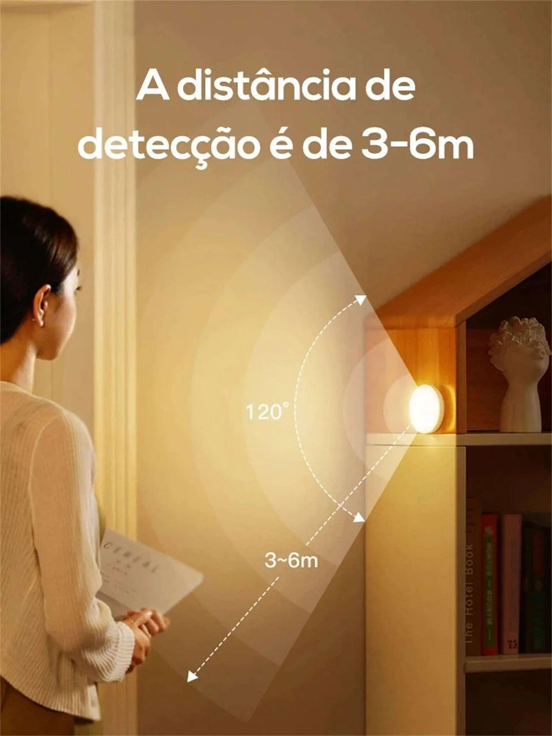 Luz com Sensor de Movimento LightMax - Conforto e Segurança
