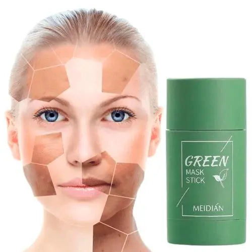 Máscara Facial GreenMask - Limpeza profunda com chá verde