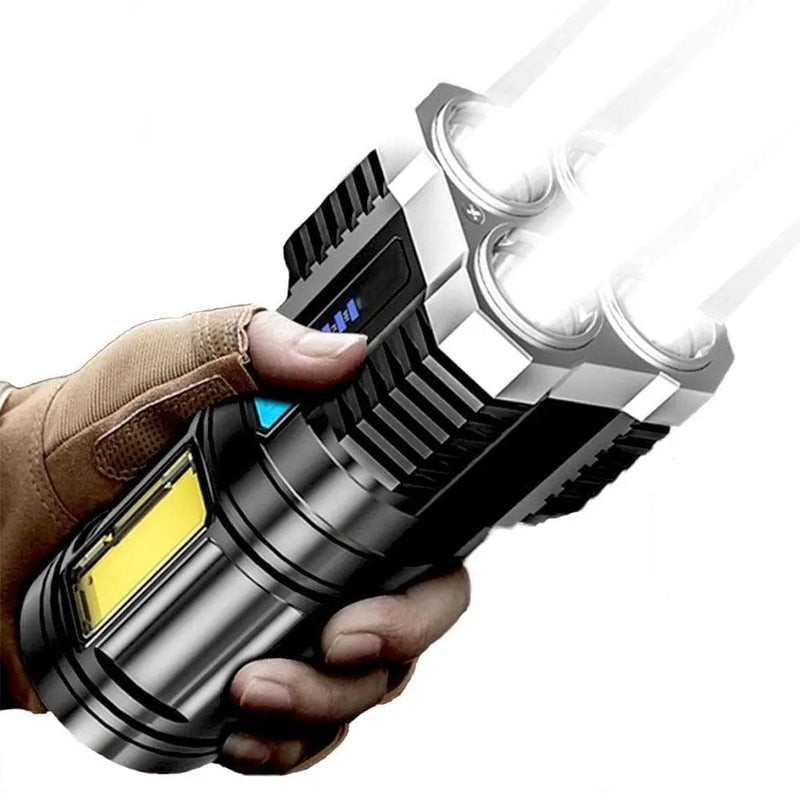 Lanterna Tatica PowerLight - Iluminação forte e alcance elevado
