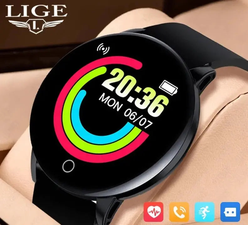 Smartwatch Masculino Lige T9: O relógio que une estilo e elegancia Loja Tec 8